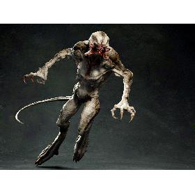 3D Berserker creature model